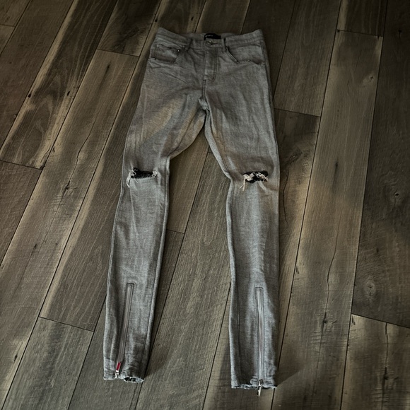 Grey Purple Brand Jeans - Picture 1 of 4